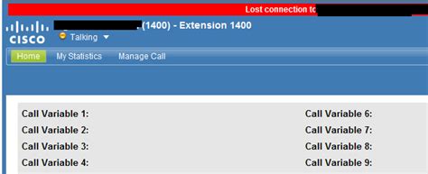 32741 : Logout: ICD_EXTENSION_CONFLICT: If an agent has already logged in and another agent tries to login with the same extension number, then the previously logged in agent. . Cisco finesse connection failure reason code
